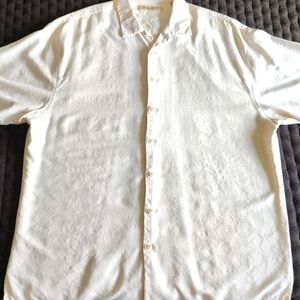 Tommy Bahama 100% silk Hawaiian shirt. XLT